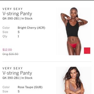 3new 1washed VS Thongs